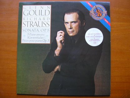 STRAUSS: PIANO SONATA Op. 5 / PIANO PIECES Op. 3      GLENN GOULD      D 38659