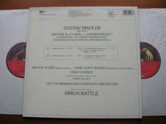 MAHLER: SYMPHONY No. 2 'Resurrection'    AUGER / BAKER / CITY OF BIRMINGHAM SYMPHONY / RATTLE   27 0598