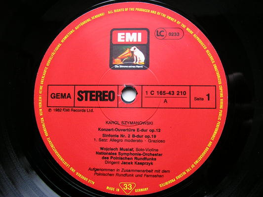 SZYMANOWSKI: ORCHESTRAL WORKS     SEMKOW / WIT / KASPRZYK / POLISH RADIO ORCHESTRA / KRAKOW RADIO SYMPHONY    3LP    SLS 5242