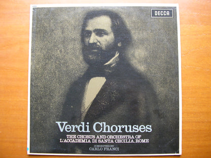 SXL 6139  VERDI: CHORUSES      FRANCI / ACCADEMIA DI SANTA CECILIA      ED1