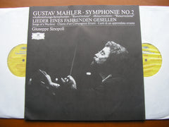 MAHLER: SYMPHONY No. 2 'Resurrection'    PLOWRIGHT / FASSBAENDER / PHILHARMONIA / SINOPOLI      415 959