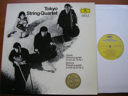 BRAHMS: STRING QUARTET Op.51 No. 2 / HAYDN: STRING QUARTET Op. 76 No. 1      THE TOKYO QUARTET      2555 005