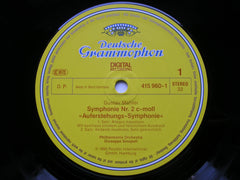 MAHLER: SYMPHONY No. 2 'Resurrection'    PLOWRIGHT / FASSBAENDER / PHILHARMONIA / SINOPOLI      415 959