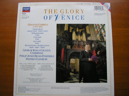 THE GLORY OF VENICE: MUSIC OF GABRIELI     SOLOISTS / KING'S COLLEGE CHOIR / PHILIP JONES BRASS ENSEMBLE     417 468