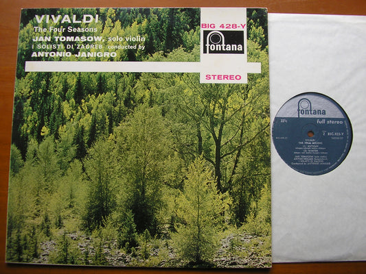 VIVALDI: THE FOUR SEASONS     TOMASOW / I SOLOISTI DI ZAGREB / JANIGRO    BIG 428