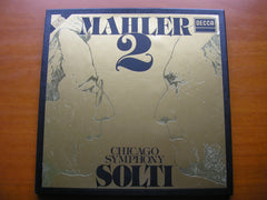 MAHLER: SYMPHONY No. 2 'Resurrection'    BUCHANAN / ZAKAI / CHICAGO SYMPHONY / SOLTI    D229D 2