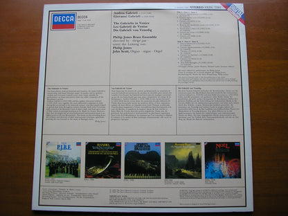 GABRIELI IN VENICE: MUSIC OF ANDREA & GIOVANNI GABRIELI / PHILIP JONES BRASS ENSEMBLE     SXDL 7581