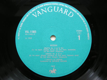 MUSIC FOR STRINGS: ROSSINI / ALBINONI / BOCCHERINI / PARADIES / HAYDN / CORELLI      I SOLOISTI DI ZAGREB / JANIGRO     VSL 11065