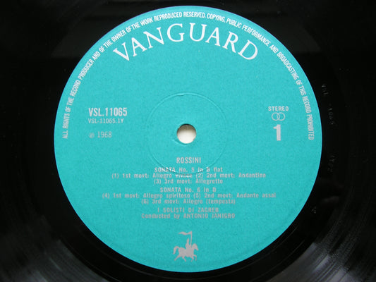 MUSIC FOR STRINGS: ROSSINI / ALBINONI / BOCCHERINI / PARADIES / HAYDN / CORELLI      I SOLOISTI DI ZAGREB / JANIGRO     VSL 11065