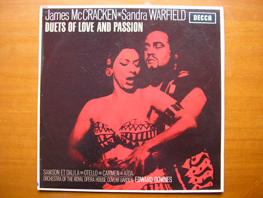 SXL 6144  DUETS OF LOVE & PASSION: BIZET / VERDI / SAINT-SAENS     McCRACKEN / WARFIELD / OROHCG / DOWNES     ED1