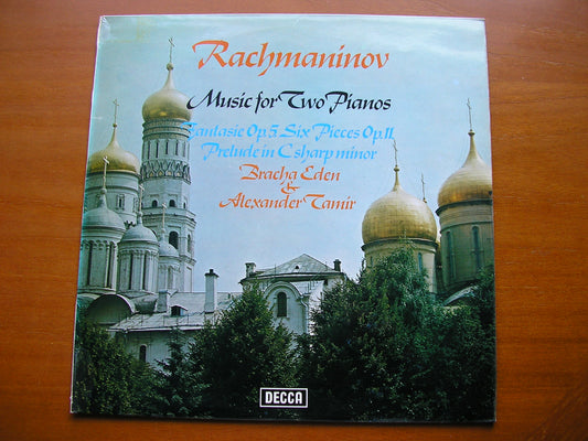 RACHMANINOV: MUSIC FOR TWO PIANOS      EDEN & TAMIR      SXL 6618