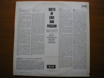SXL 6144  DUETS OF LOVE & PASSION: BIZET / VERDI / SAINT-SAENS     McCRACKEN / WARFIELD / OROHCG / DOWNES     ED1