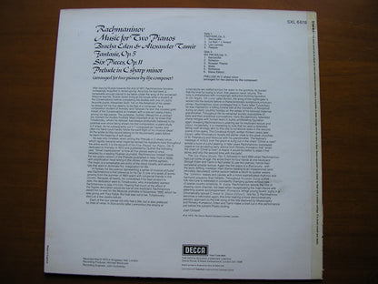 RACHMANINOV: MUSIC FOR TWO PIANOS      EDEN & TAMIR      SXL 6618