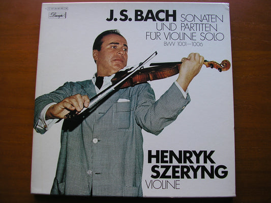 BACH: UNACCOMPANIED SONATAS & PARTITAS       HENRYK SZERYNG