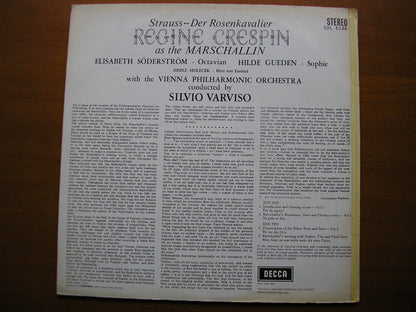 SXL 6146  STRAUSS: DER ROSENKAVALIER    excerpts      CRESPIN / SODERSTROM / GUEDEN / VIENNA PHILHARMONIC / VARVISO    ED1
