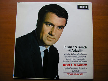 SXL 6147 NICOLAI GHIAUROV SINGS RUSSIAN & FRENCH ARIAS   LONDON SYMPHONY / DOWNES    ED1