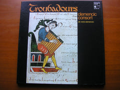 TROUBADORS  Volumes 1 - 3   CLEMENCIC CONSORT / CLEMENCIC   HM 396 - 398