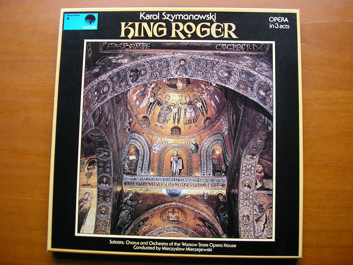 SZYMANOWSKI: KING ROGER      SOLOISTS / WARSAW STATE OPERA / MIERZEJEWSKI     2LP     AUR 5061/2
