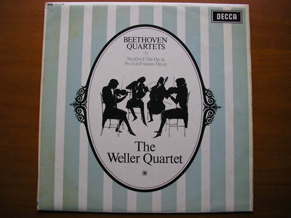 SXL 6148  BEETHOVEN: STRING QUARTETS Nos. 10 & 11      THE WELLER QUARTET    ED1