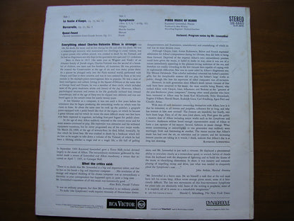 ALKAN: SYMPHONIE Op. 39 (excerpts) / THREE PIANO PIECES       RAYMOND LEWENTHAL    SB6660