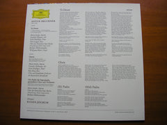 BRUCKNER: TE DEUM / PSALM 150 / GLORIA    SOLOISTS / BAVARIAN RADIO ORCHESTRA/ BERLIN PHILHARMONIC / JOCHUM    139 399