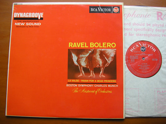 RAVEL: BOLERO / LA VALSE / PAVAN      MUNCH / BOSTON SYMPHONY     SB 6556