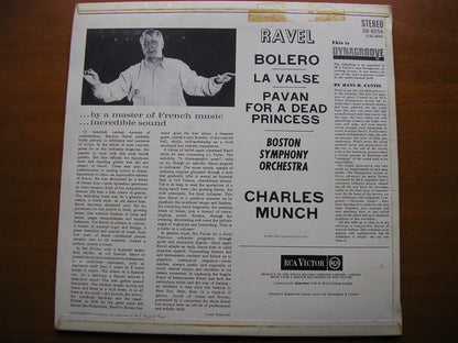 RAVEL: BOLERO / LA VALSE / PAVAN      MUNCH / BOSTON SYMPHONY     SB 6556