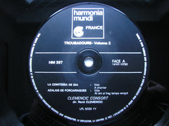 TROUBADORS  Volumes 1 - 3   CLEMENCIC CONSORT / CLEMENCIC   HM 396 - 398