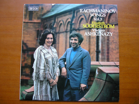 RACHMANINOV: SONGS   Volume 5     ELISABETH SODERSTROM / VLADIMIR ASHKENAZY      SXL 6940