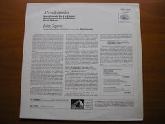 MENDELSSOHN: PIANO CONCERTOS Nos. 1 & 2    OGDON / LONDON SYMPHONY / CECCATO    ASD 2546