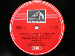 MENDELSSOHN: PIANO CONCERTOS Nos. 1 & 2    OGDON / LONDON SYMPHONY / CECCATO    ASD 2546
