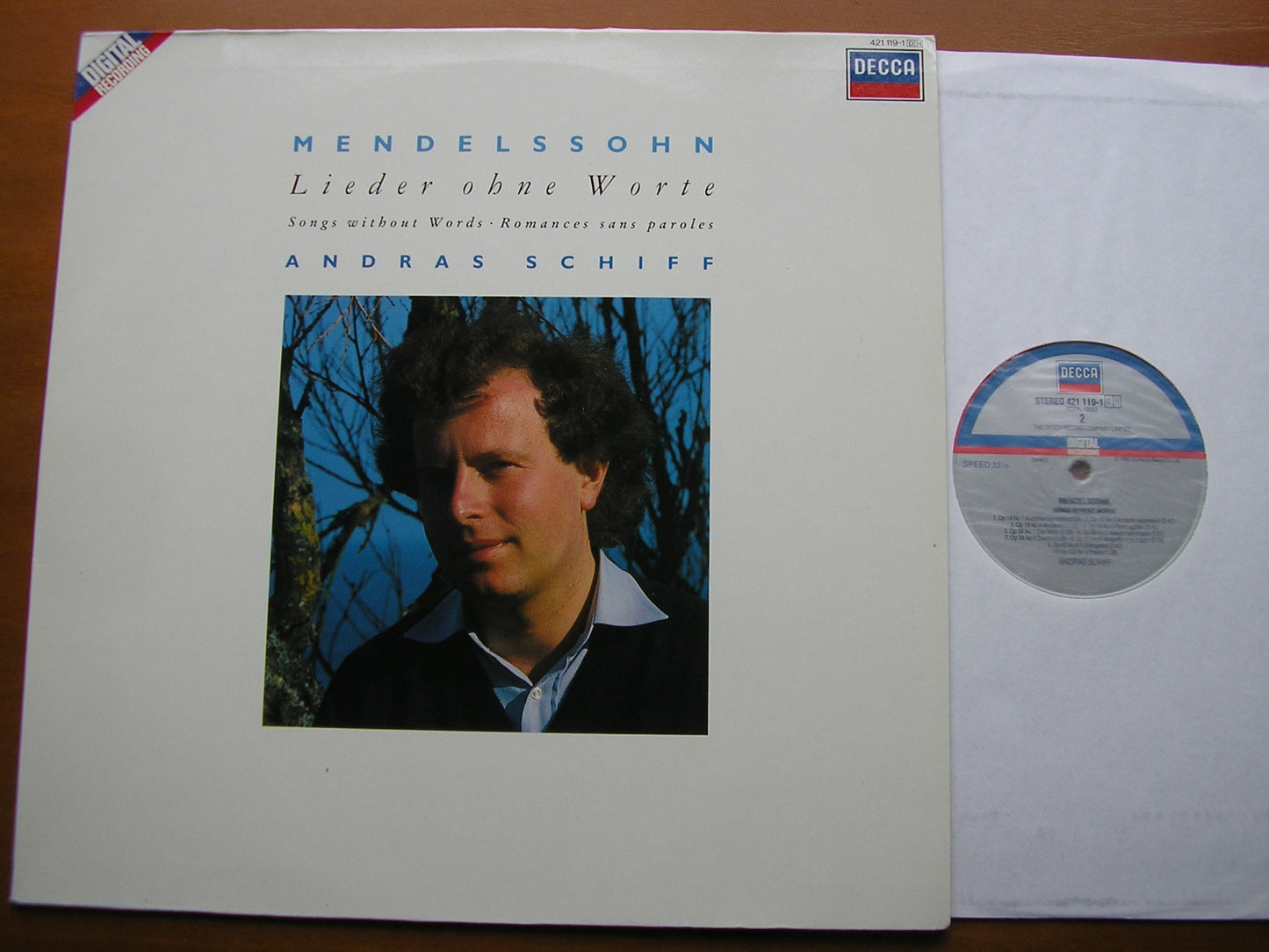 MENDELSSOHN: SONGS WITHOUT WORDS      ANDRAS SCHIFF    421 119