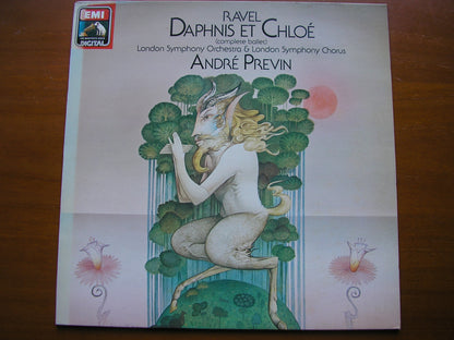 RAVEL: DAPHNIS & CHLOE complete ballet    PREVIN / LONDON SYMPHONY     ASD 4099
