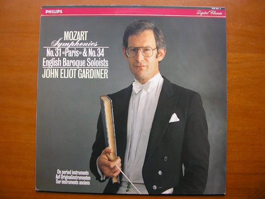 MOZART: SYMPHONIES Nos. 31 'Paris'  &  34        GARDINER / ENGLISH BAROQUE SOLOISTS      420 937