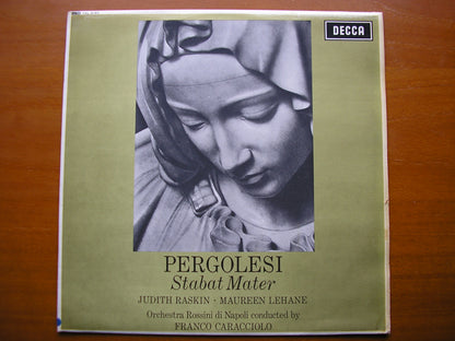 SXL 6153  PERGOLESI: STABAT MATER    RASKIN / LEHANE / ROSSINI ORCHESTRA OF NAPLES / CARACCIOLO      ED1