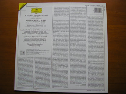 MOZART: SYMPHONIES Nos. 30 / 31 'Paris' / 32      LEVINE / VIENNA PHILHARMONIC     419 146