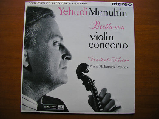 BEETHOVEN: VIOLIN CONCERTO     MENUHIN / VIENNA PHILHARMONIC / SILVESTRI     ASD 377