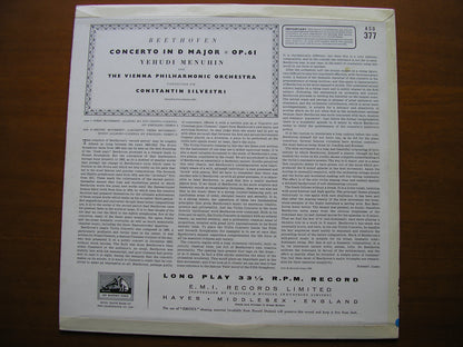 BEETHOVEN: VIOLIN CONCERTO     MENUHIN / VIENNA PHILHARMONIC / SILVESTRI     ASD 377
