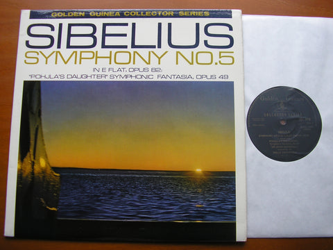 SIBELIUS: SYMPHONY No. 5 / POHJOLA'S DAUGHTER      BARBIROLLI / HALLE ORCHESTRA    GSGC 14022