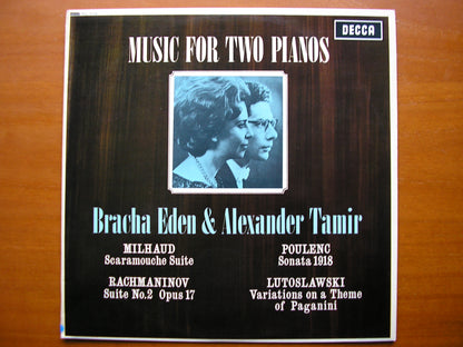 SXL 6158  MUSIC FOR TWO PIANOS     BRACHA EDEN & ALEXANDER TAMIR      ED1
