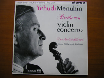 BEETHOVEN: VIOLIN CONCERTO     MENUHIN / VIENNA PHILHARMONIC / SILVESTRI       ASD 377