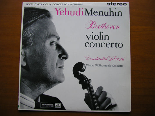 BEETHOVEN: VIOLIN CONCERTO     MENUHIN / VIENNA PHILHARMONIC / SILVESTRI       ASD 377