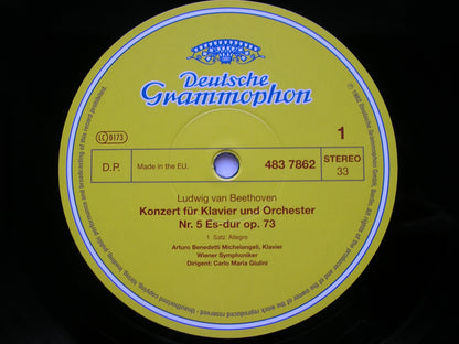 BEETHOEN: PIANO CONCERTO No. 5 'Emperor'      MICHELANGELI / VIENNA SYMPHONY / GIULINI      483 7862