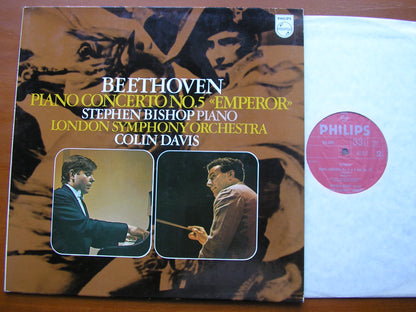 BEETHOVEN: PIANO CONCERTO No. 5 'Emperor'      BISHOP / LONDON SYMPHONY / DAVIS      SAL 3787