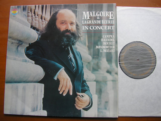 AN 18th CENTURY CONCERT: BOISMORTIER / CAMPRA / MOURET / HANDEL / LEOPOLD MOZART     MALGOIRE / LA GRANDE ECURIE       76859