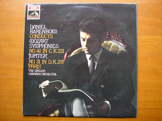 MOZART: SYMPHONIES Nos. 31 'Paris'  &  41 'Jupiter'       BARENBOIM / ENGLISH CHAMBER ORCHESTRA     ASD 2379