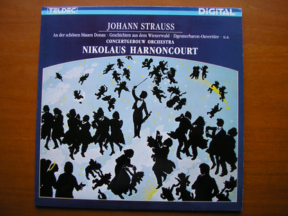 JOHANN STRAUSS: OVERTURE The Gypsy Baron / 3 WALTZES / 4 POLKAS / MARCH     HARNONCOURT / CONCERTGEBOUW     6.43337