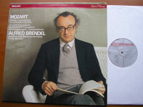 MOZART: PIANO CONCERTOS Nos. 8 & 26       BRENDEL / ASMIF / MARRINER      411 468