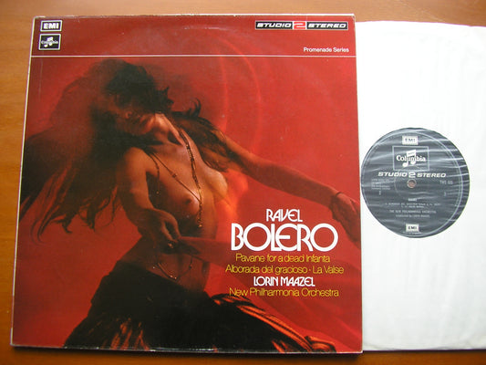 RAVEL: BOLERO / LA VALSE / PAVANE / ALBORADA DEL GRACIOSO       MAAZEL / NEW PHILHARMONIA     TWO 409