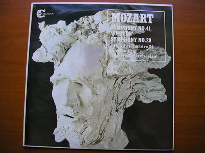 MOZART: SYMPHONIES Nos. 29  &  41  'Jupiter'       BARBIROLLI / HALLE ORCHESTRA     GSGC 2054
